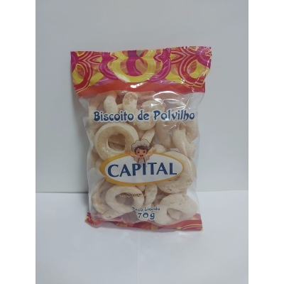 BISCOITO POLVILHO ROSQUINHA 70 G CAPITAL