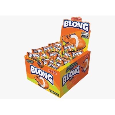 CHICLETE BLONG TROPICAL PECCIN 40 UND