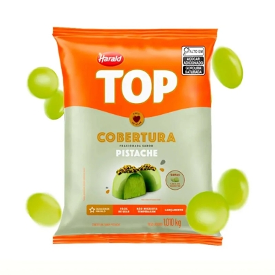 COBERTURA TOP GOTAS PISTACHE HARALD 1,01 KG