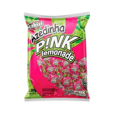 BALA MASTIGAVEL AZEDINHA PINK LEMONADE CORY 500 G