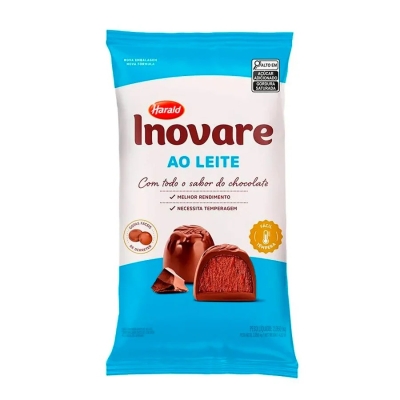 CHOCOLATE INOVARE AO LEITE GOTAS HARALD 2,05 KG