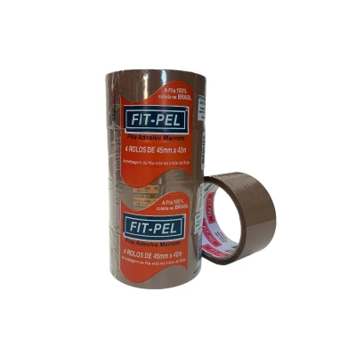 FITA ADESIVA FIT-PEL 45X40 MARROM UND