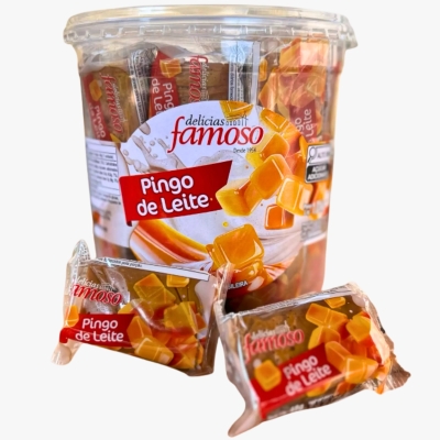 DOCE FAMOSO PINGO DE LEITE POTE 1,01 KG 21 UND