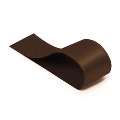 FITA CETIM LISO MARROM 15MMX10M CROMUS