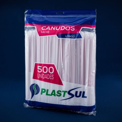 CANUDO PLASTICO LONGO PLASTSUL 500 UND