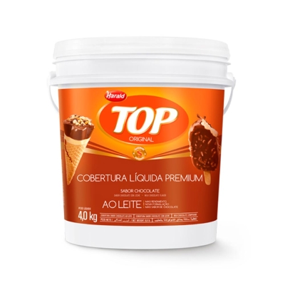 COBERTURA LIQUIDA TOP PREMIUM CHOC AO LEITE HARALD 4KG