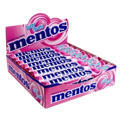 DROPS MENTOS TUTTI FRUTTI 16 UND