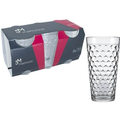 COPO MARROCOS 350 ML NADIR CONJ 06 UND
