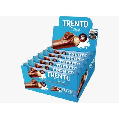 CHOCOLATE TRENTO TRAD MILK PECCIN 16 UND