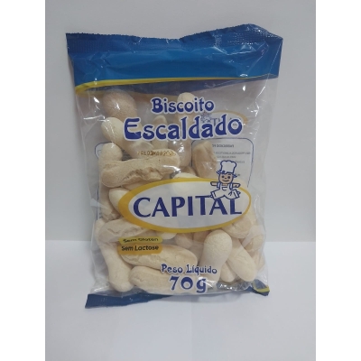 BISCOITO POLVILHO ESCALDADO 70 G CAPITAL