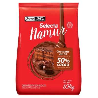 CHOCOLATE EM PO 50% NAMUR SELECTA 1,01 KG