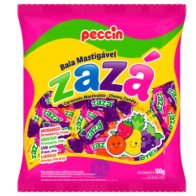 BALA ZAZA MASTIGAVEL SORTIDA PECCIN 400 G