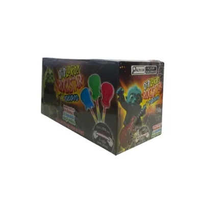 PIRULITO DIP LOKO NEON ROCKSTAR 10 G DANILLA 30 UND