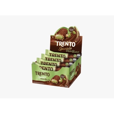 CHOCOLAT TRENTO SPECIALE PISTACHE PECCIN 12 UND