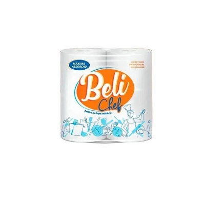 PAPEL TOALHA FOLHA DUPLA 120 FLS BELI CHEF 2 RL