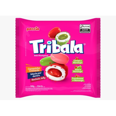 BALA TRIBALA SORTIDA ROSA PECCIN 500 G