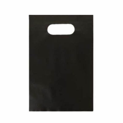 SACOLA PLAST ALCA VAZADA 20X30 CM PRETA SEGPLAST 50 UND