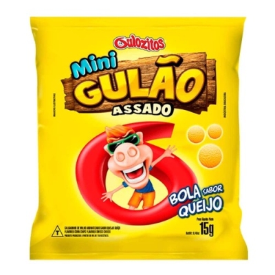 CHIPINHO MINI GULAO 15 G QUEIJO 30 UND