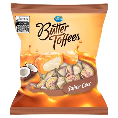 BALA BUTTER TOFFEES COCO ARCOR 400 G