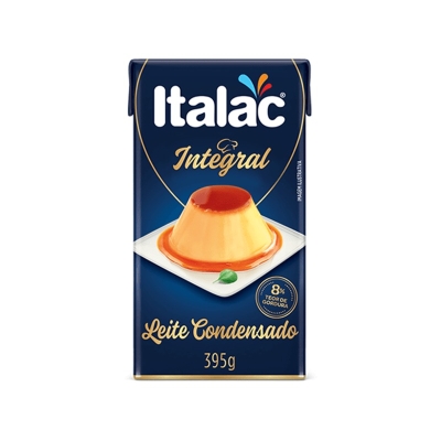 LEITE CONDENSADO INTEGRAL ITALAC 395 G