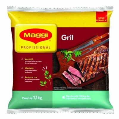 TEMPERO PROFISSIONAL GRILL MAGGI 1,1 KG