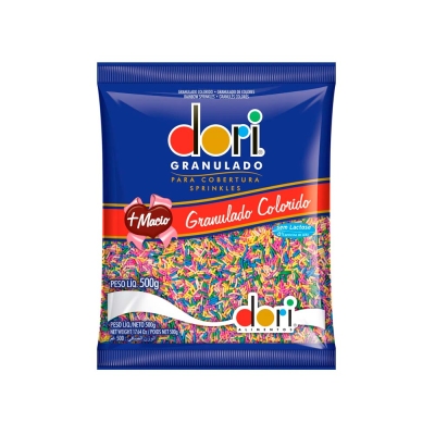 GRANULADO MACIO COLORIDO DORI 500 G