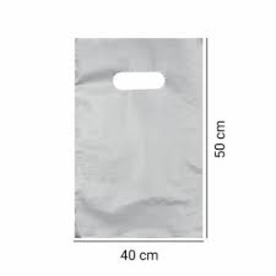 SACOLA PLAST ALCA VAZADA LINHA OURO 40X50 TRANSPARENTE SEGPLAST 100 UND