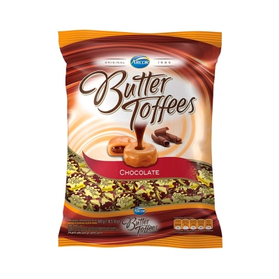 BALA BUTTER TOFFEES CHOCOLATE ARCOR 500 G