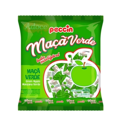 BALA MACA VERDE MASTIGAVEL PECCIN 400 G