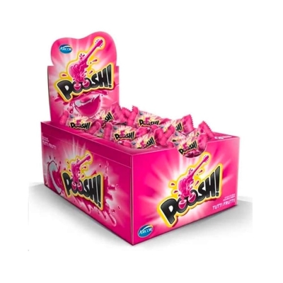 CHICLETE POOSH TUTTI-FRUTTI 40 UND