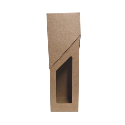 CAIXA KRAFT VISOR GARRAFA 09X09X30 CM AGABOX