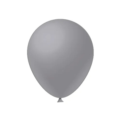 BALAO LISO N8 CINZA FESTBALL 50 UND