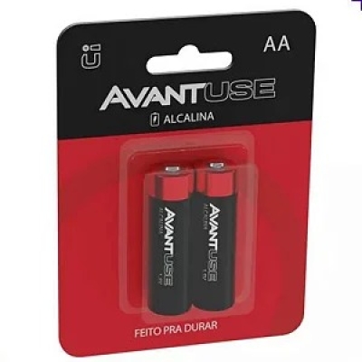 PILHA AVANT USE ALCALINA AA 02 UND