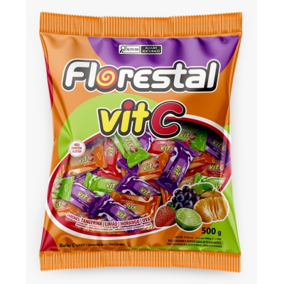 BALA VIT C SORTIDA FLORESTAL 500 G