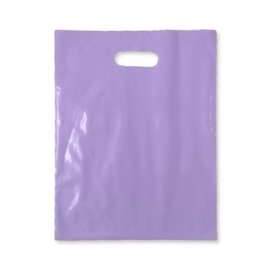 SACOLA PLAST ALCA VAZADA LINHA OURO30X40 LILAS SEGPLAST 100 UND