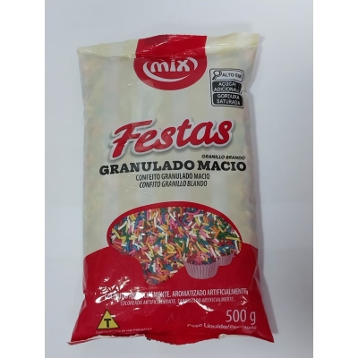 GRANULADO MACIO COLORIDO MIX 500 G