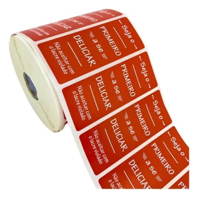 ETIQUETA LACRE DELICIAR ROLO C/ 46,5 M DML