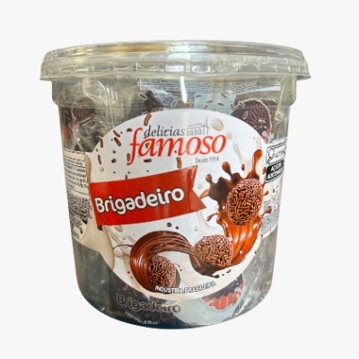 DOCE FAMOSO BRIGADEIRO POTE 1,01 KG 21 UND