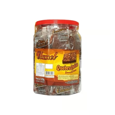 DOCE CLAMEL COCADA QUEBRA-QUEIXO 1,02 KG 20 UND